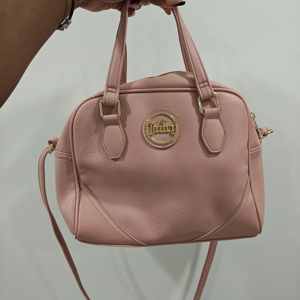 Pink Juicy Couture Bowler Bag & Wallet